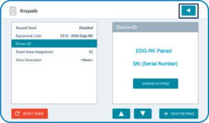 009 2GIG Edge RMK Remote Wireless Go Back